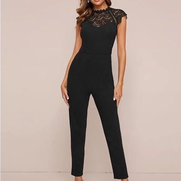 SHEIN Pants - Womens lace jumpsuit